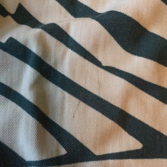 Dress LOFT with tie front and green pattern - Picture 5 of 5